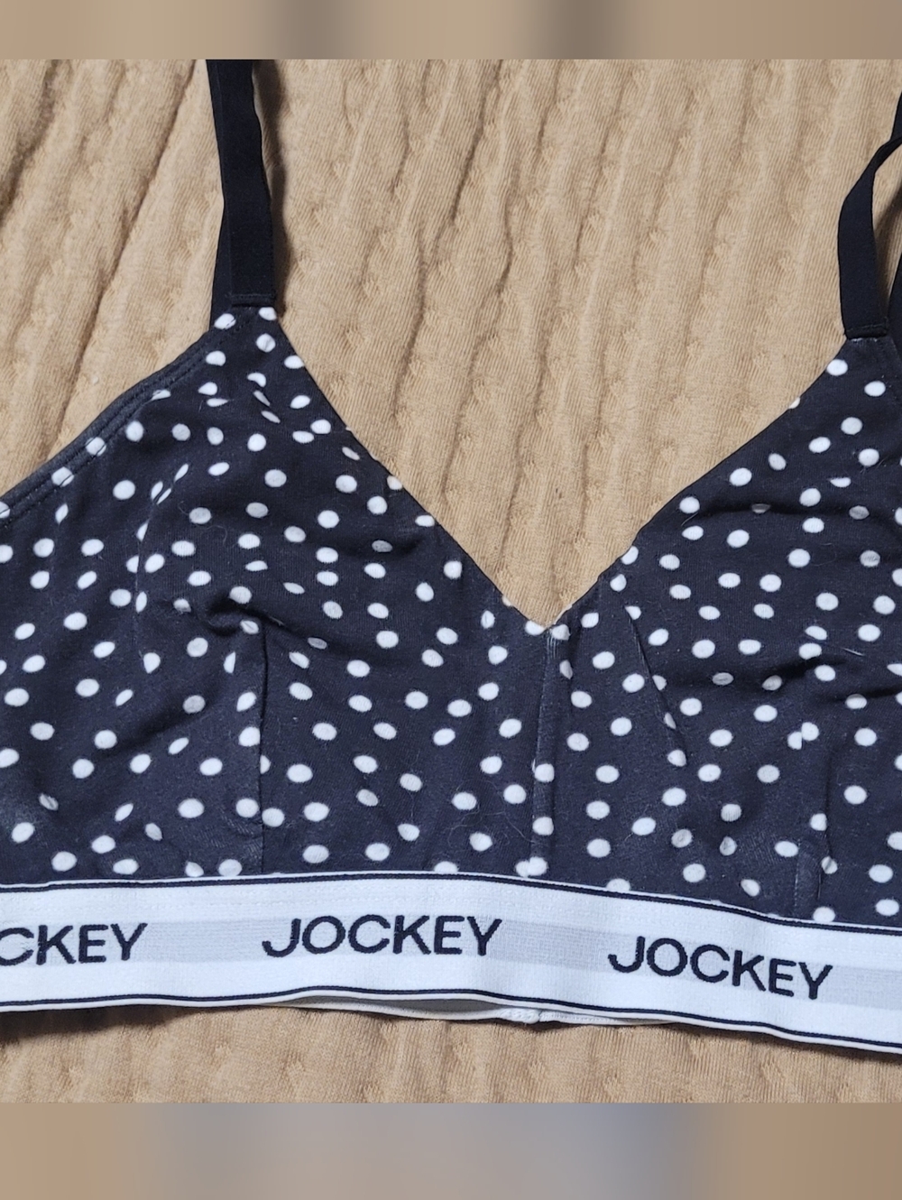 💚10 for $10💚 Bundle and save Black & White Polka Dot Wireless Bralette